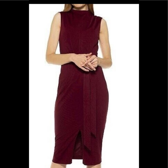 Alexia Admor Burgundy Dress new with tags. Runs small - Picture 1 of 6